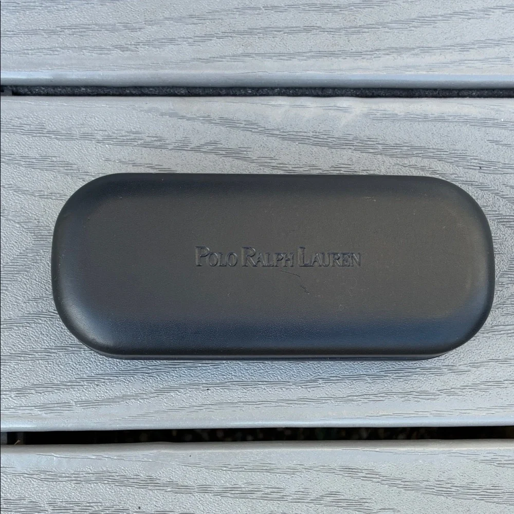 Polo Ralph Lauren Unisex Leather Sunglass/Eyewear Case Black